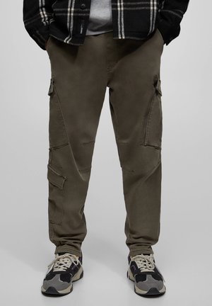 Cargo trousers - khaki
