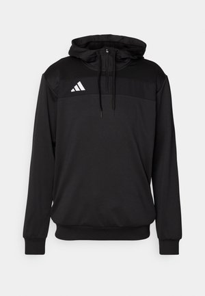 adidas Performance TIRO 25 ESSENTIALS - Hoodie - black/white