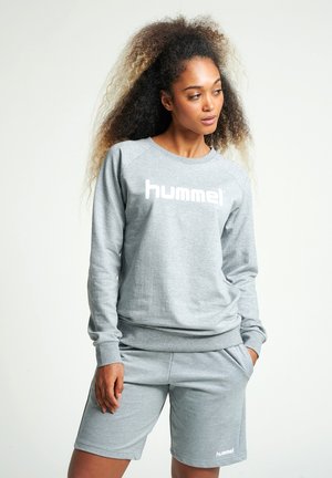 Sweatshirt - grey melange