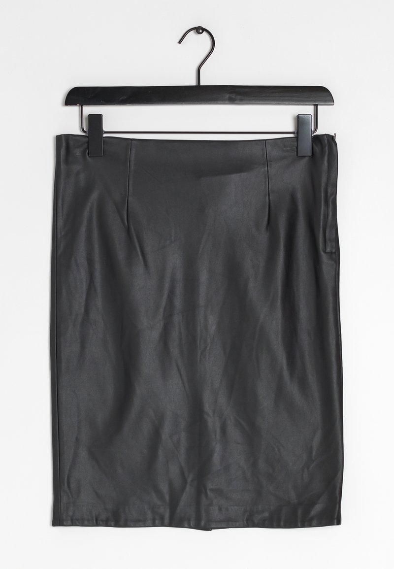 someday. Leather skirt - black