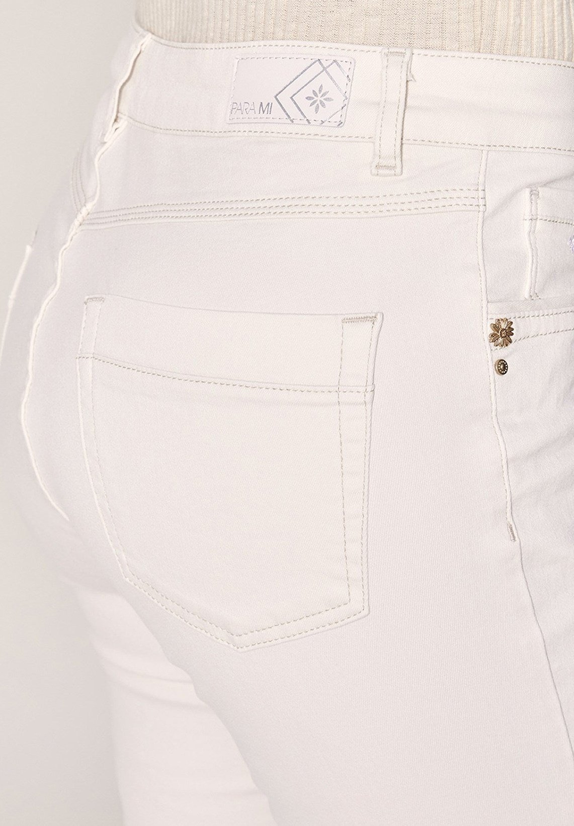 ParaMi JADE - Flared Jeans - off white/crème - Zalando.nl