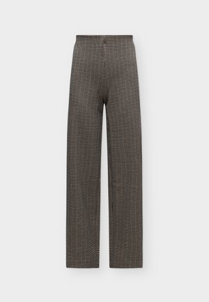 ONLY, ONLAZURA  - Pantalon classique - white pepper/black fia