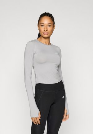 RUN - Bluză cu mânecă lungă - medium grey heather