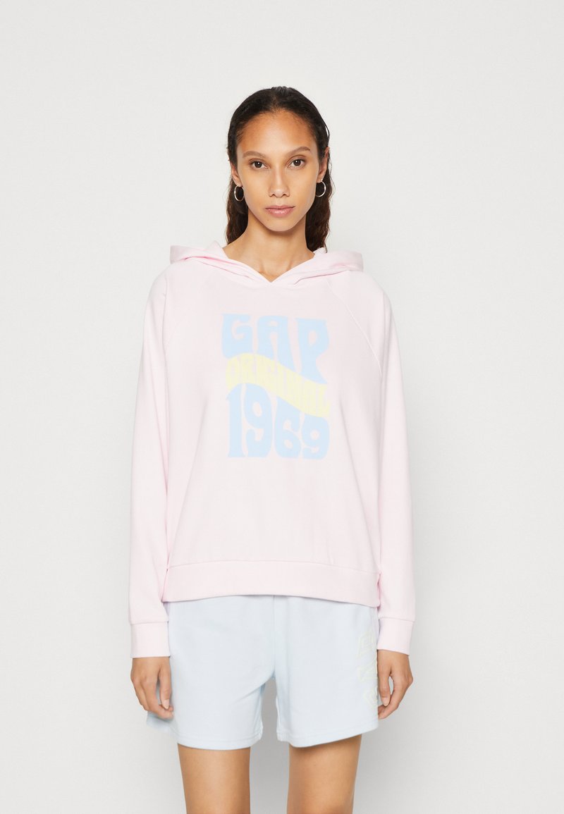 GAP BOYFRIEND LOGO HOODIE Sweatshirt new pink/light pink Zalando