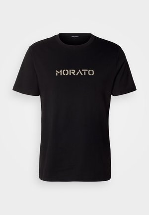 Antony Morato REGULAR FIT WITH LOGO - T-shirt print - black