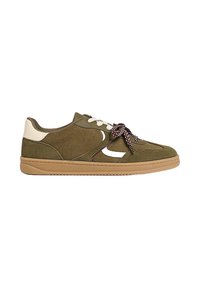 Stradivarius Trainers dark green Zalando