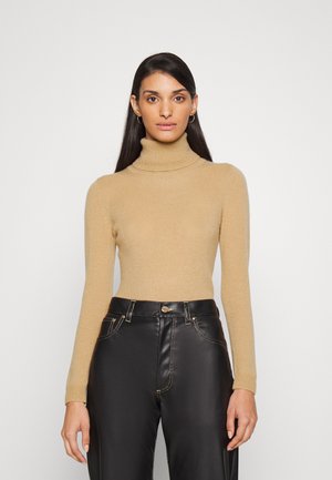 GABRIELLA TURTLE NECK JUMPER - Jumper - camel