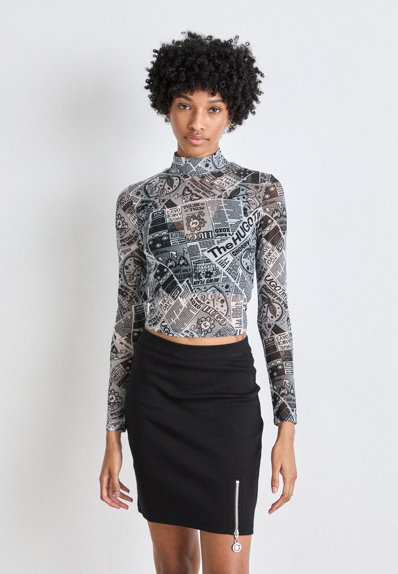 HUGO DASORI - Tops ar garām piedurknēm - open miscellaneous