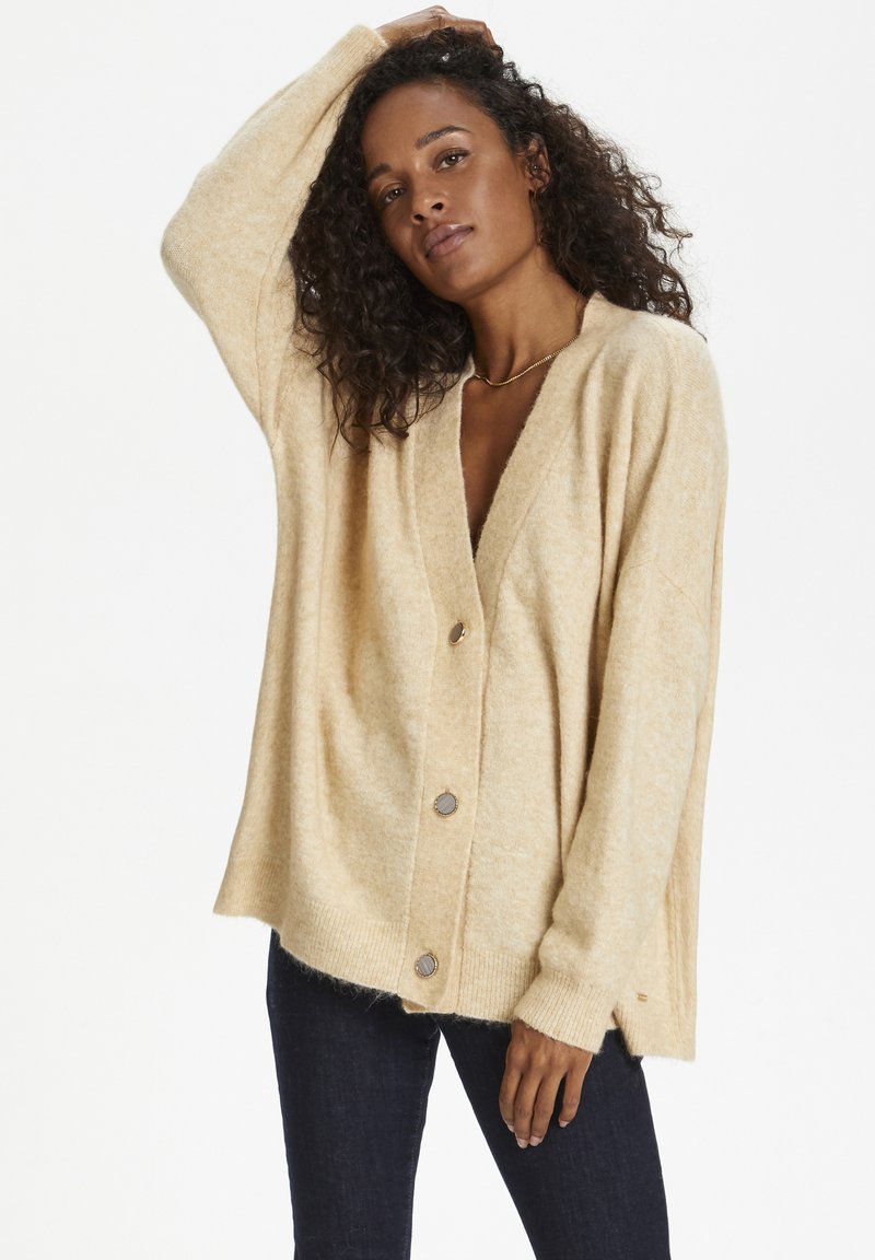 Karen by Simonsen NORA - Strickjacke - frappé melange