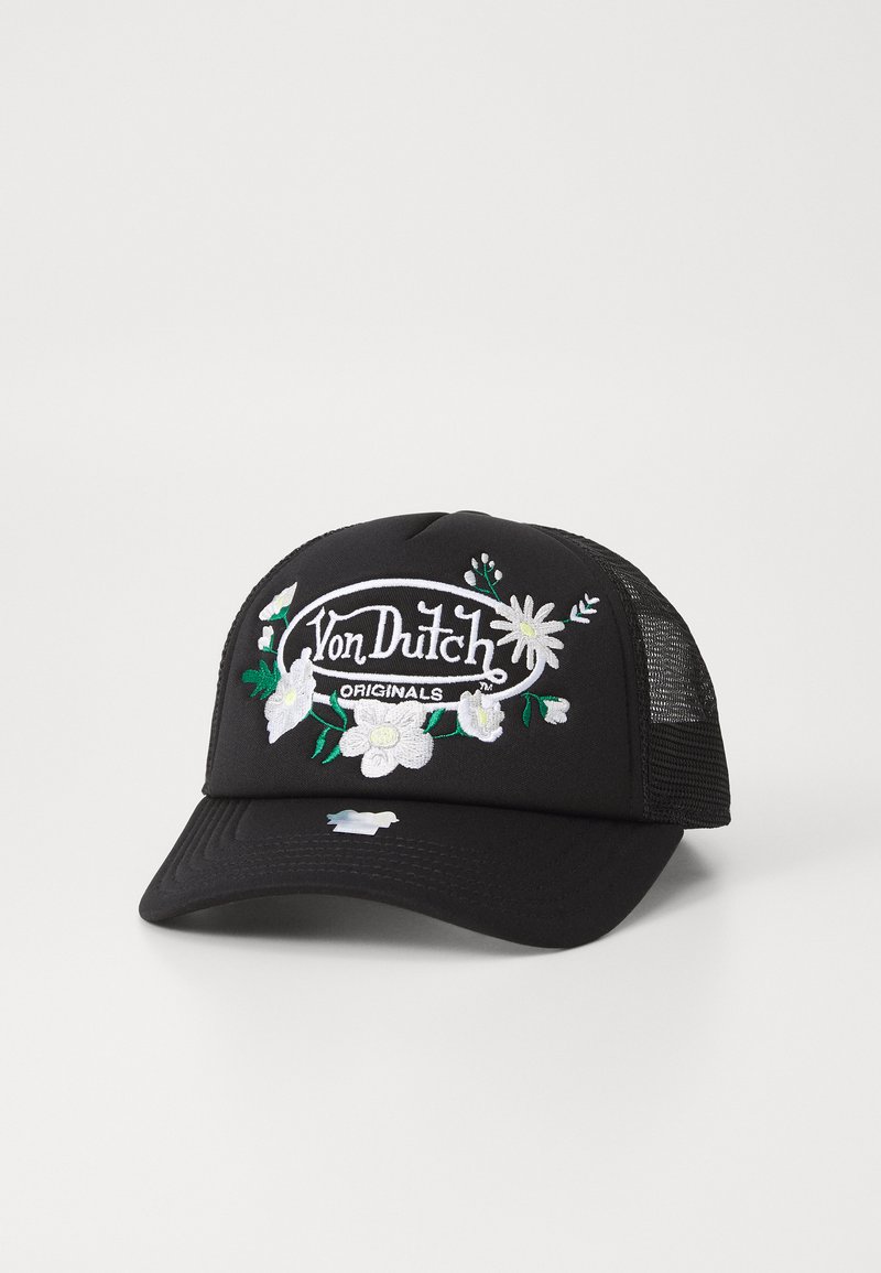 Von Dutch TRUCKER FLORA UNISEX - Cap - black