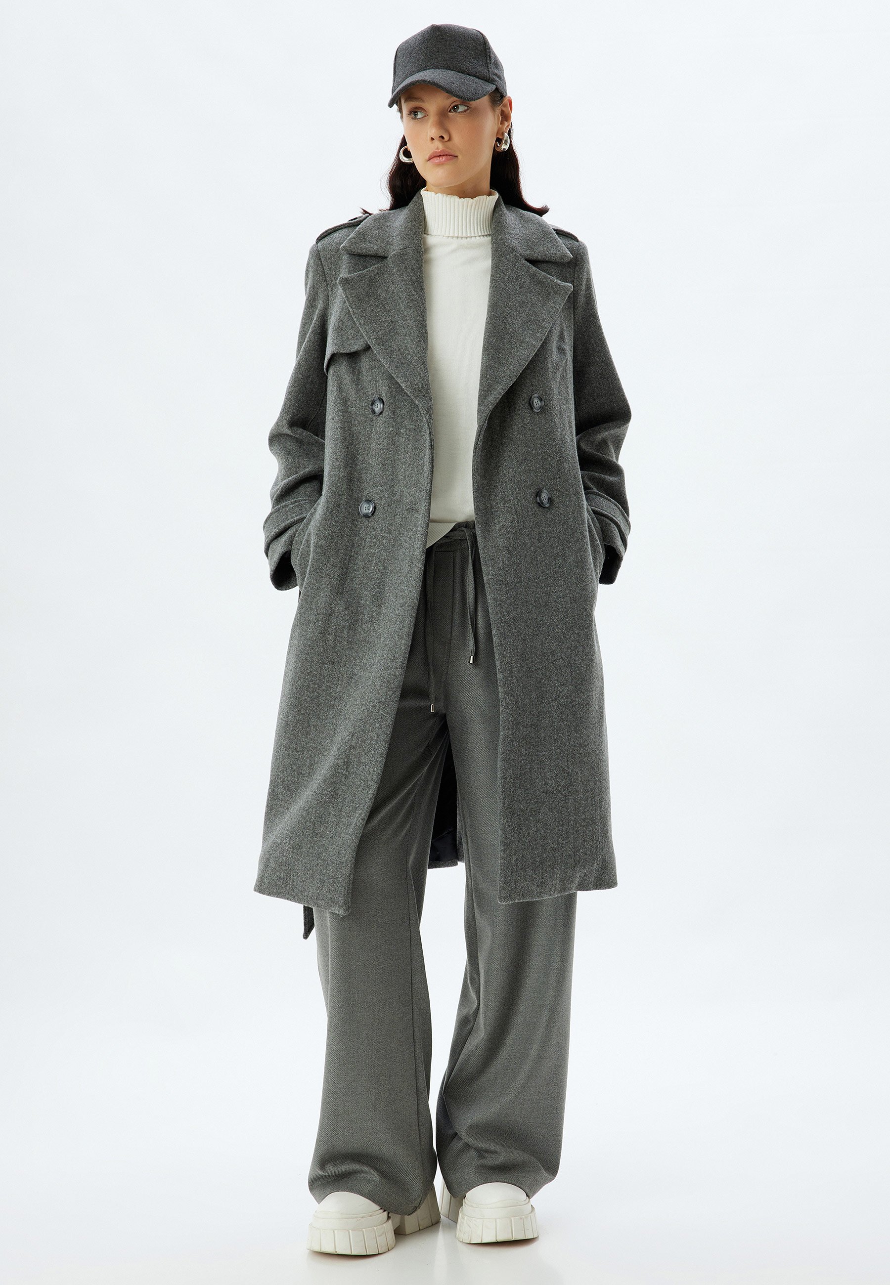 Koton Trench - grey/grigio - Zalando.it