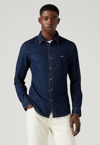 BATTERY SLIM  - Camisa - nero dark wash