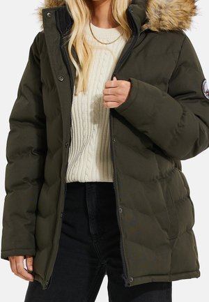 Wintermantel - green