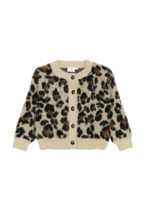 Neuletakki - feather gray aop