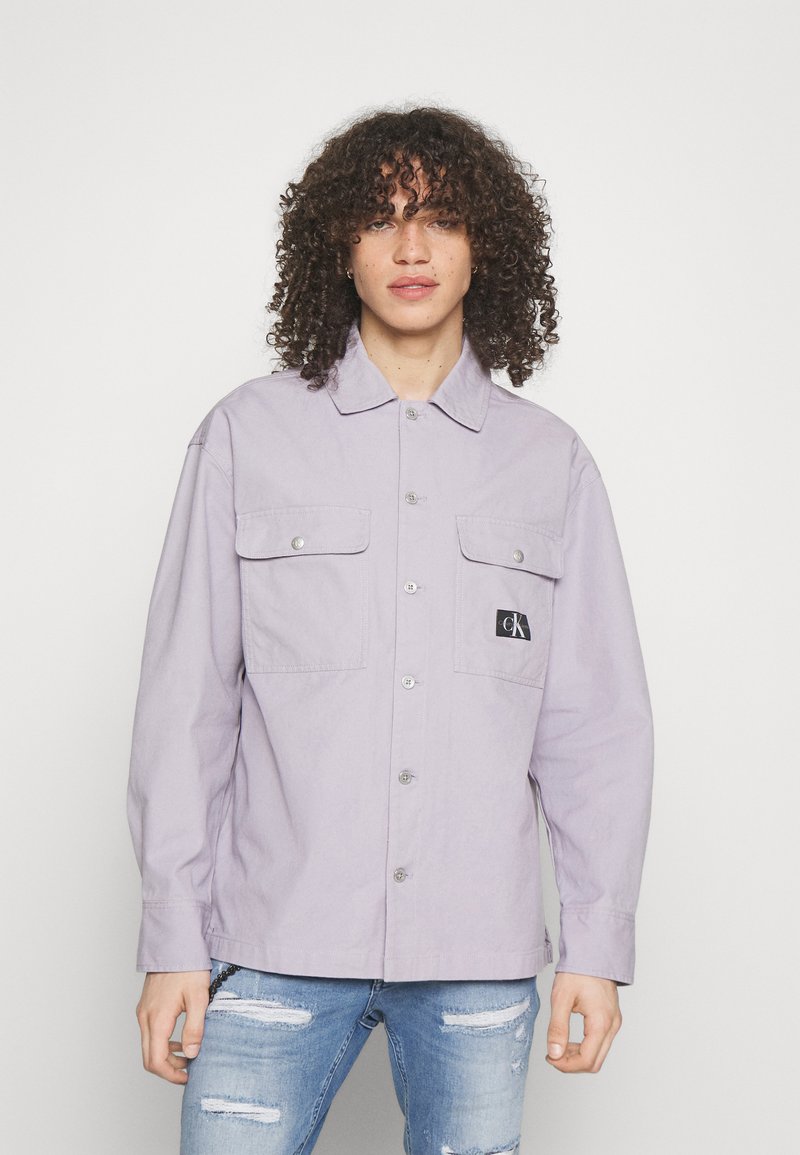 Calvin Klein Jeans WORKWEAR UTILITY OVERSHIRT Light jacket lavender
