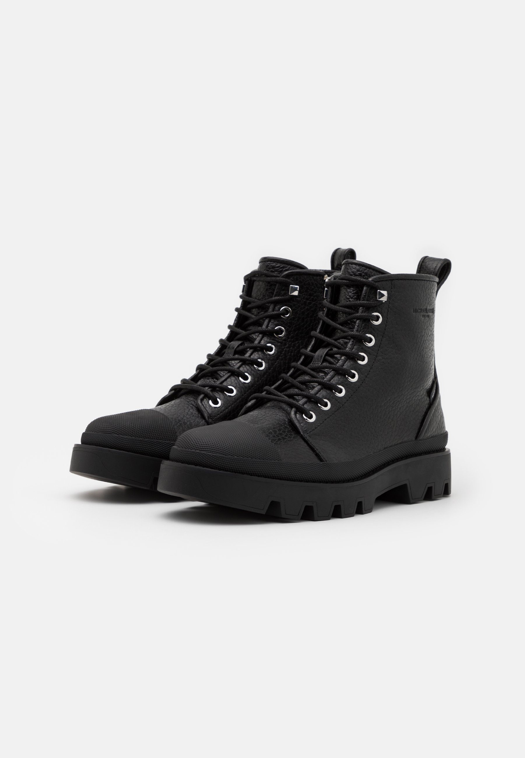 Michael Kors COLIN - Stivaletti stringati - black/nero - Zalando.it
