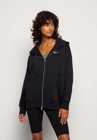 Nike Sportswear - HOODIE - Tröja med dragkedja - black Miniatyrbild 1