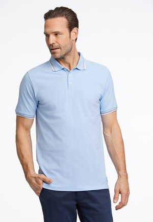 W CONTRAST - Polo - lt blue