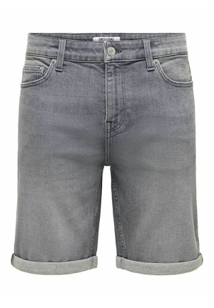 Only & Sons, JEANS-SHORTS ONSPLY MID RISE NORMAL GESCHNITTEN SHORTS - Short en jean - medium grey denim