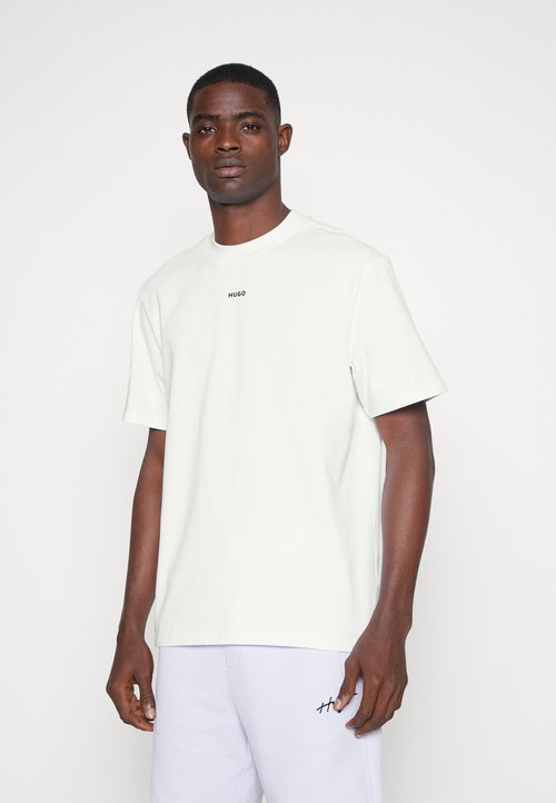 T-shirt Uomo BOSS Tchup - Bianco, Cotone 96%, Elastan 4%, Taglia M, Stile Moderno E Confortevole - Foto 12