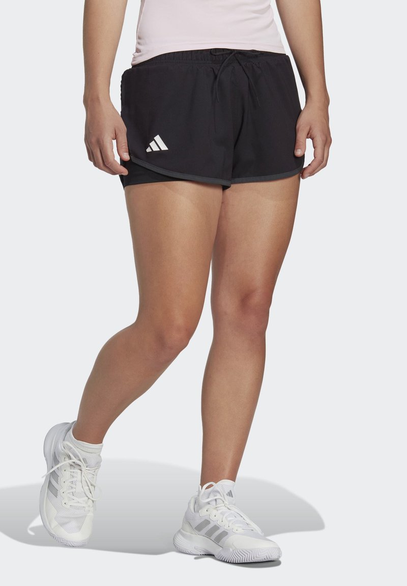 adidas Performance CLUB TENNIS - Pantalón corto de deporte - black