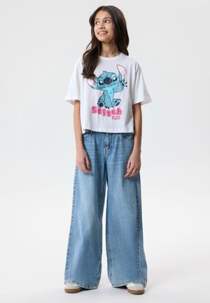 TWO SOON X-WIDE - Jeans relaxed fit - medium blue denim