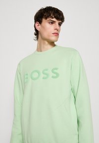 BOSS Športni pulover - open green fortyeight