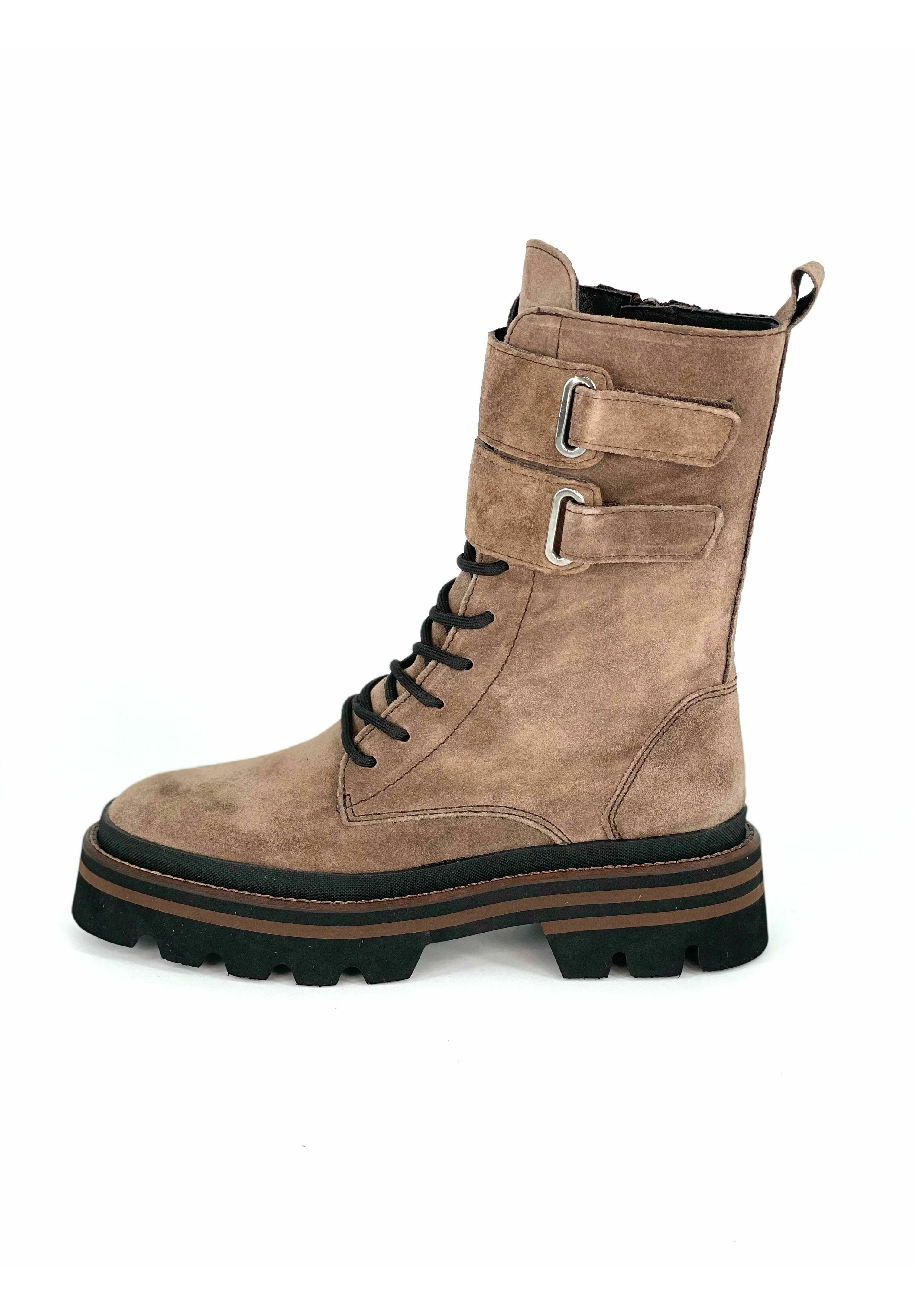 Alpe Botas con plataforma - bison/marrón topo - Zalando.es
