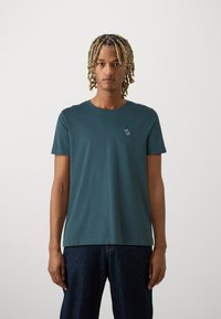 Abercrombie & Fitch ICON 3 PACK - T-shirt - bas - orion blue/sterling blue/white