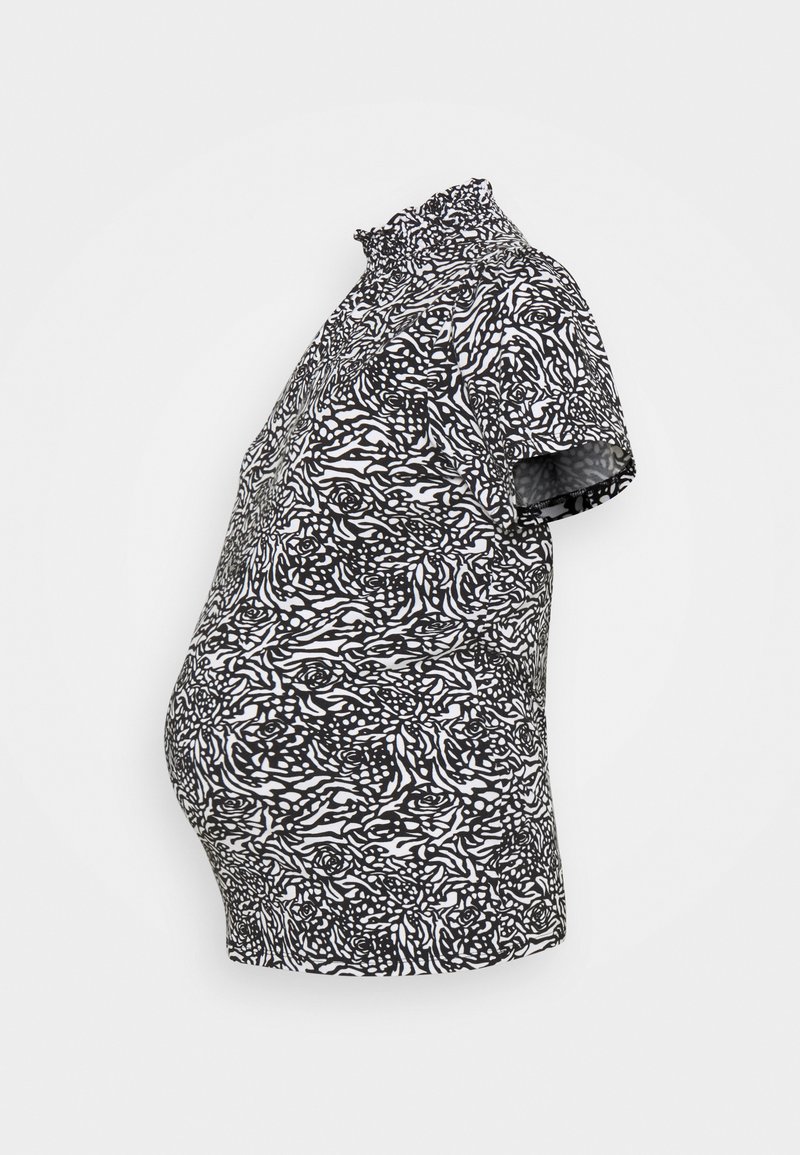 Supermom T-shirt print zwart