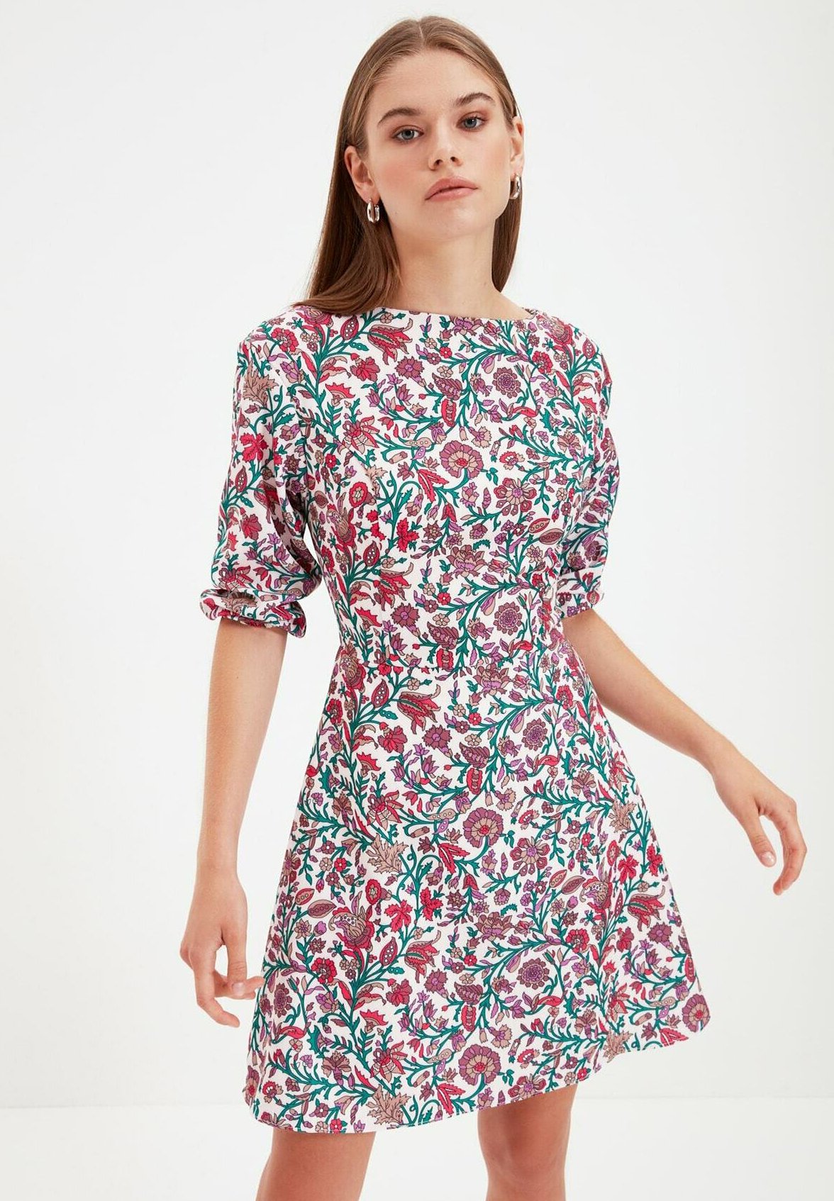 Trendyol Day dress - white - Zalando.ie