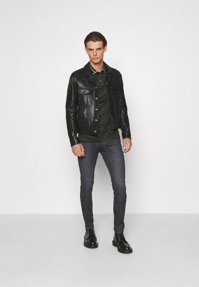 Emporio Armani POCKETS PANT - Calças de ganga justas - nero