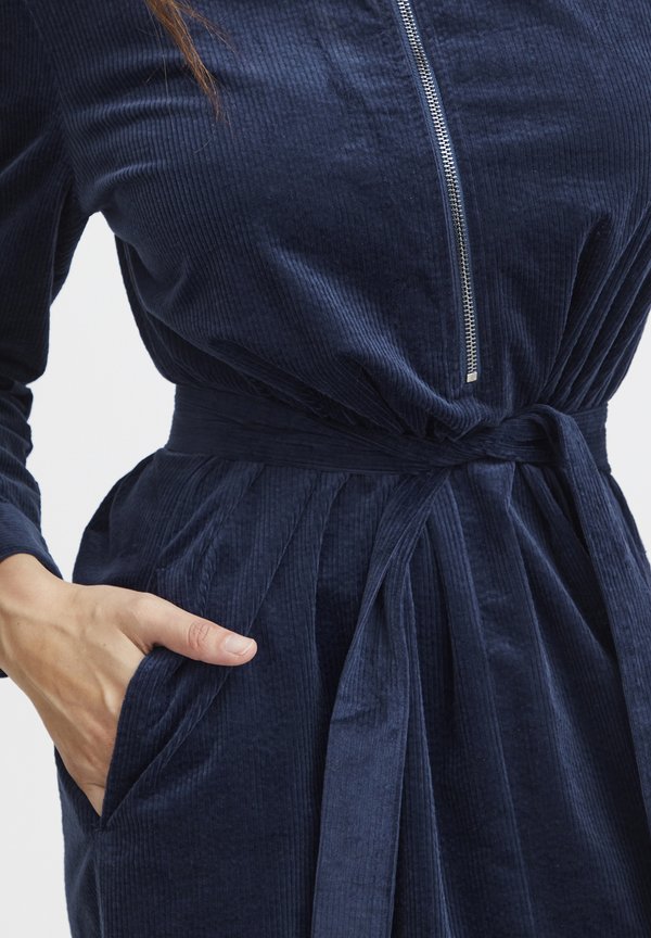 FRMita - Shirt dress - peacoat2