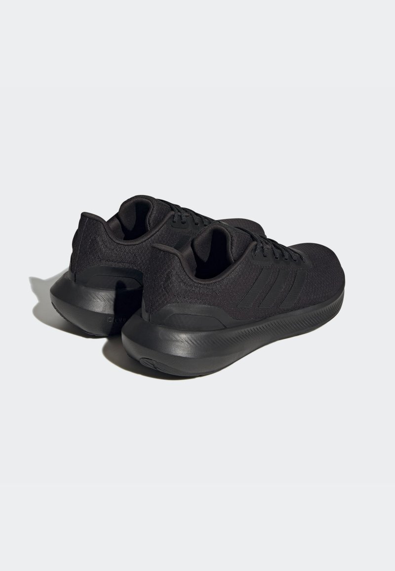 adidas Performance FALCON 3.0 - Road running shoes - core  black/carbon/black - Zalando