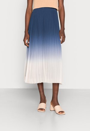 PLEATED SKIRT - A-line skjørt - navy mix