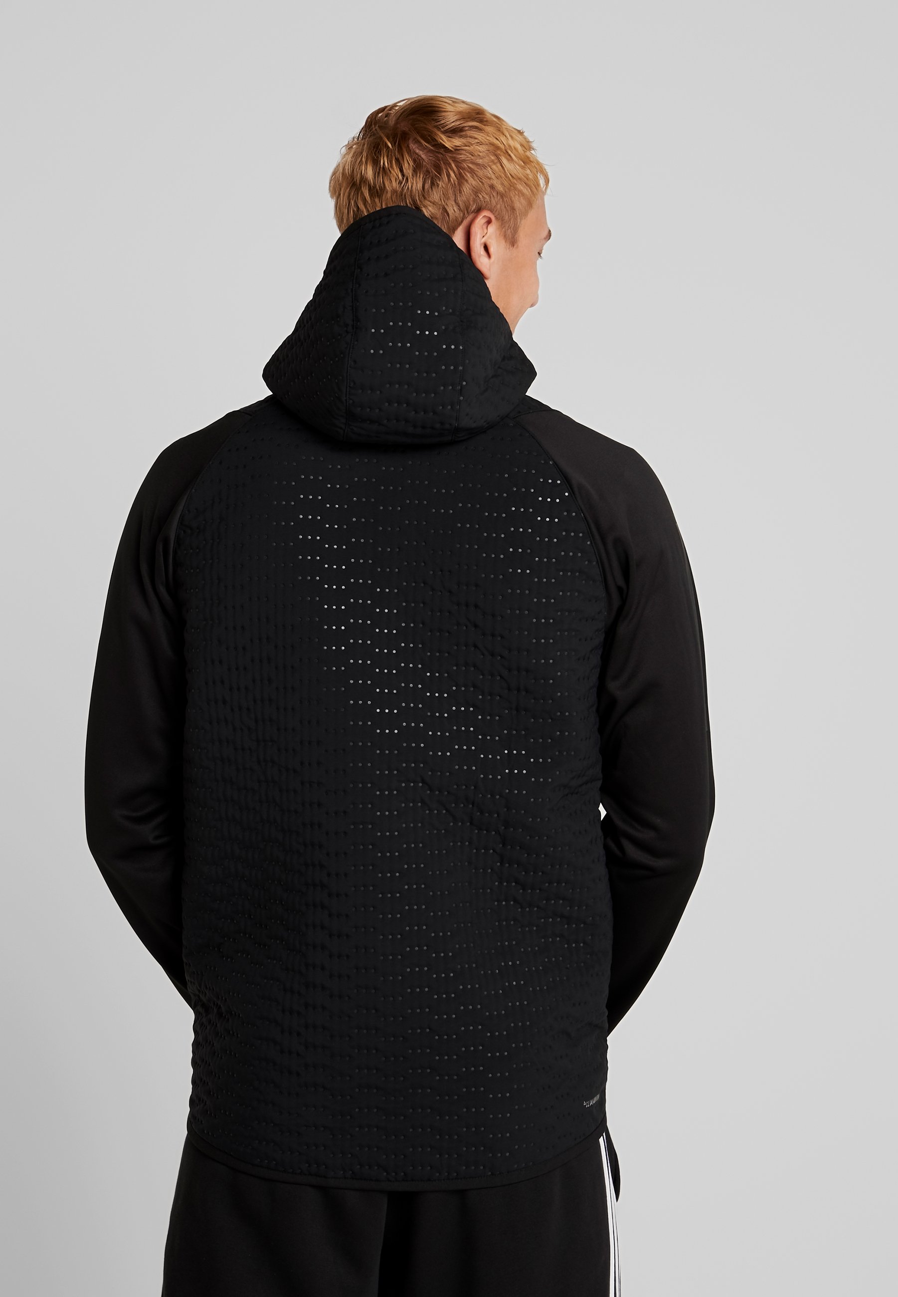 adidas Performance DAY 2 NITE Trainingsjacke black adidas Performance Day 2 Nite Trainingsjacke Herren