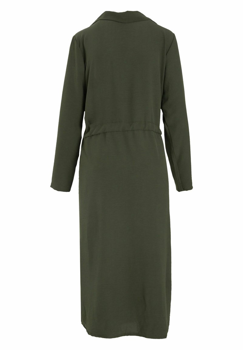 Damen Freizeitkleider | Cassis Blusenkleid khaki - SY46963 Damen Freizeitkleider | Cassis Blusenkleid khaki - SY46963