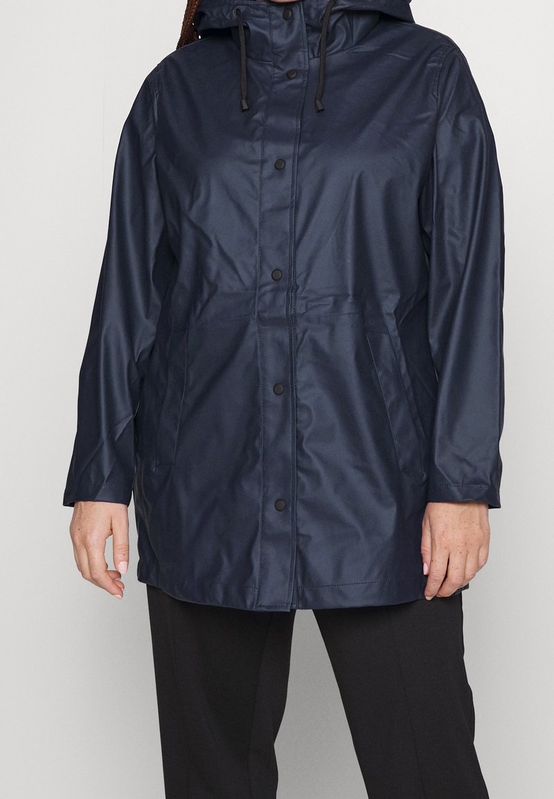 ONLY Carmakoma Regnjacka - dark blue