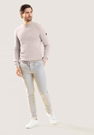 SORRENTINO KNIT R-NECK - Trui - light kit