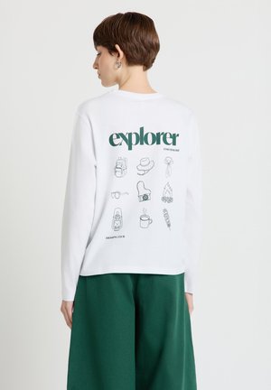 STAMPE - T-shirt à manches longues - bianco ottico