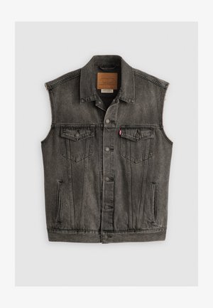 Levi's®, RELAXED TRUCKER VEST - Mellény - night owl