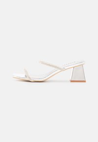 Simmi London - PIXXIE - Heeled mules - silver-coloured Thumbnail Image 1