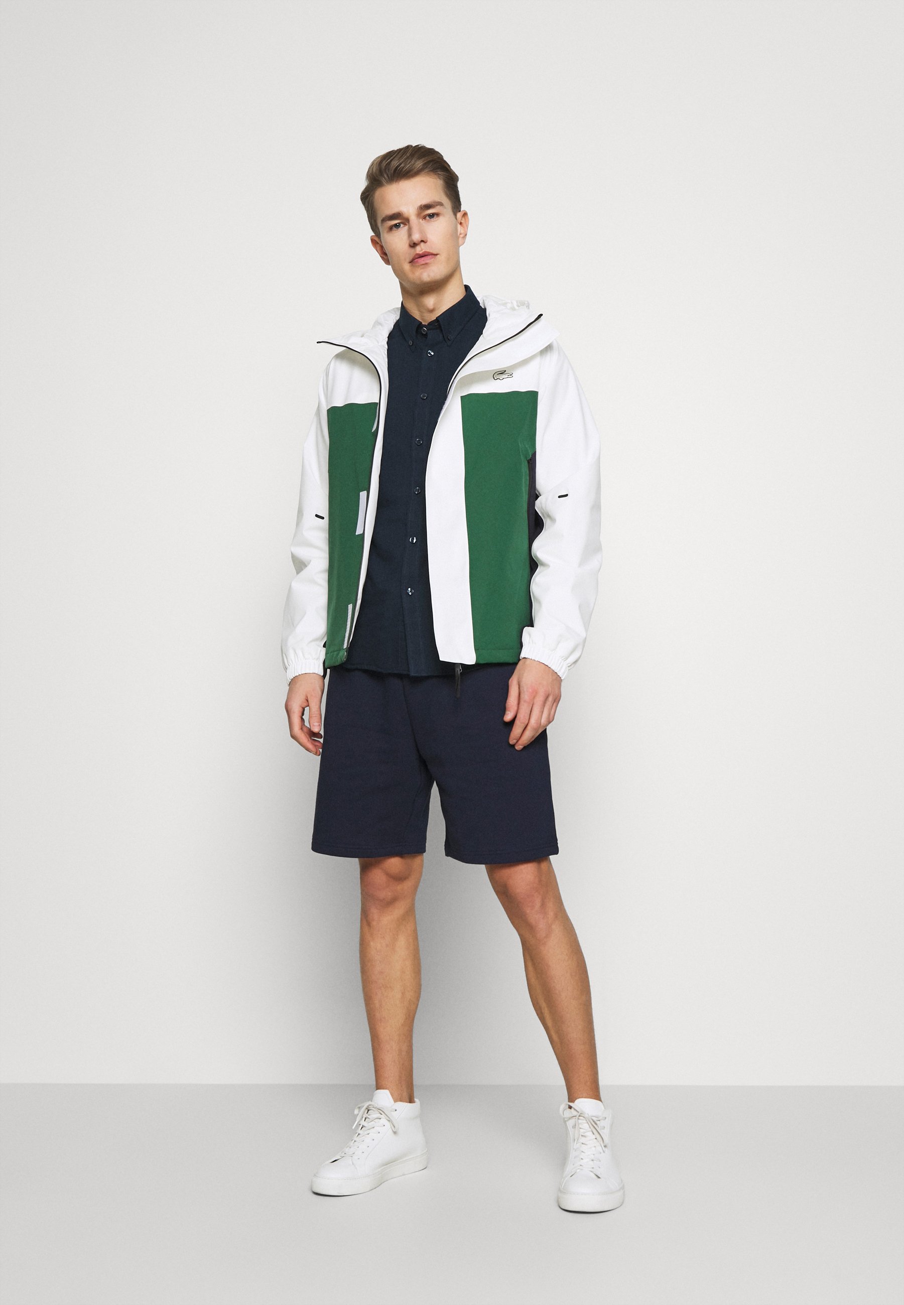 Lacoste veste mi saison green flour abysm Clearance