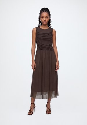 VILA, VISAYA - Vestido de fiesta - coffee bean