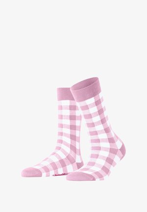 Burlington, Vichy - Socken - sporty rose
