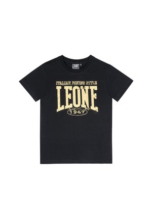 LEONE 1947, BOY SHORT SLEEVES BOXING 1947 - T-shirt imprimé - black gold