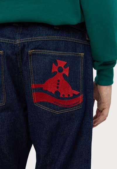 Vivienne Westwood RANCH UNISEX - Calças de ganga de perna direita - indigo