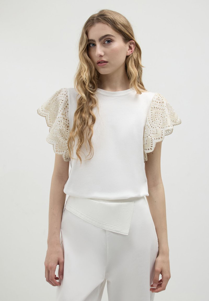 Calliope T-shirt con stampa - oro
