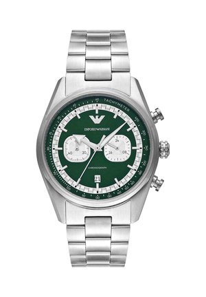 Emporio Armani TRADIITIONAL RACER - Cronógrafo - silver-coloured