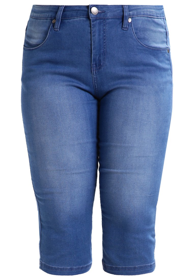 Damen Kleider | Zizzi EMILY Jeans Shorts light blue denim/light-blue denim - IC45591 Damen Kleider | Zizzi EMILY Jeans Shorts light blue denim/light-blue denim - IC45591